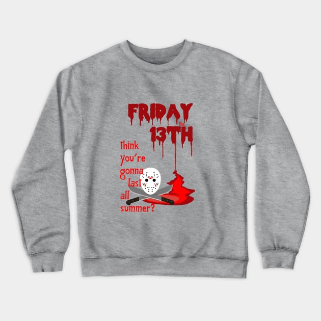 Friday the 13th Crewneck Sweatshirt by SquareDog